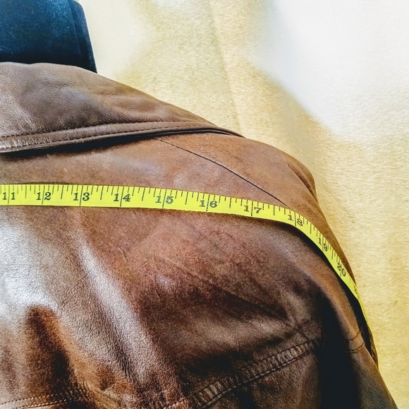 Vintage brown leather Thinsulate jacket! - Picture 2 of 7